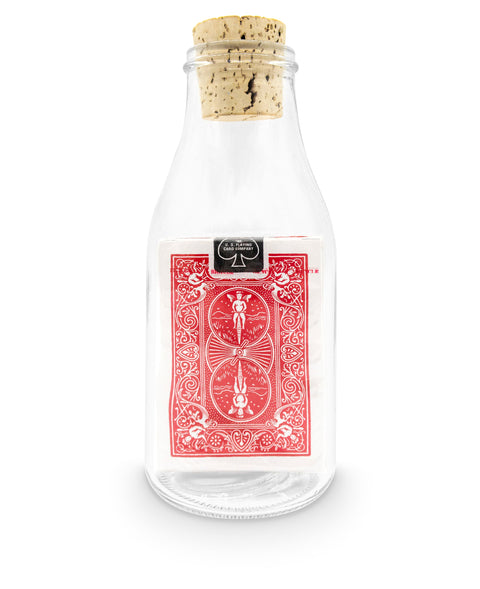 Impossible Bottle: Bicycle Rider Back Red