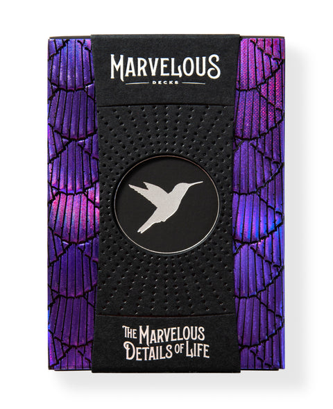 Hummingbird Feathers: Purple