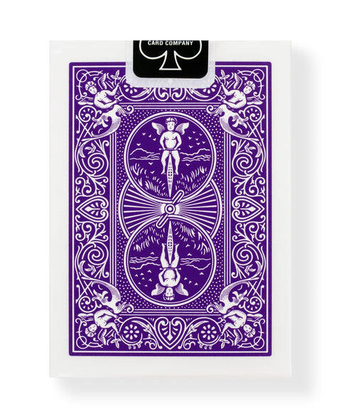 Bicycle Rider Back: Purple