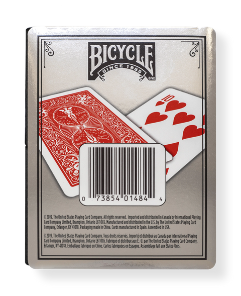 Bicycle Prestige: Rider Back Red