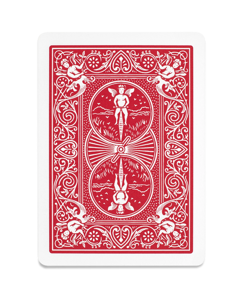 Bicycle Prestige: Rider Back Red