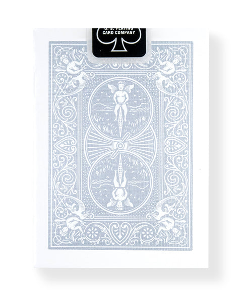 Bicycle Rider Back: Silver