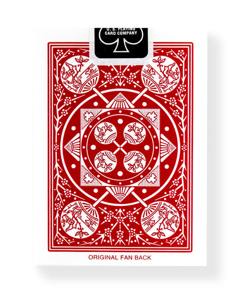 Tally-Ho Fan Back: Red