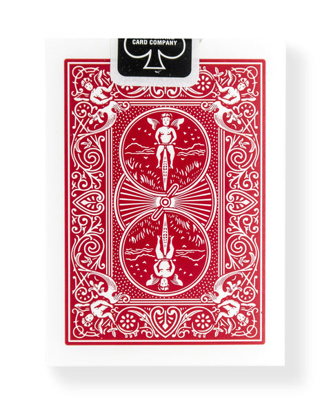 Bicycle Rider Back: Red