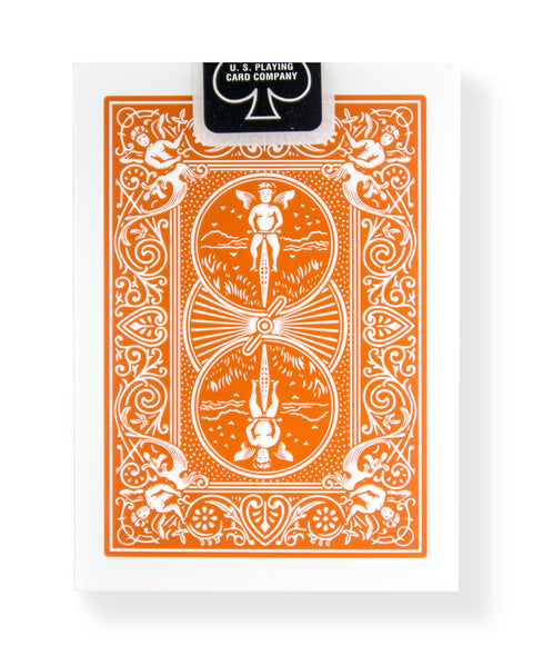 Bicycle Rider Back: Orange