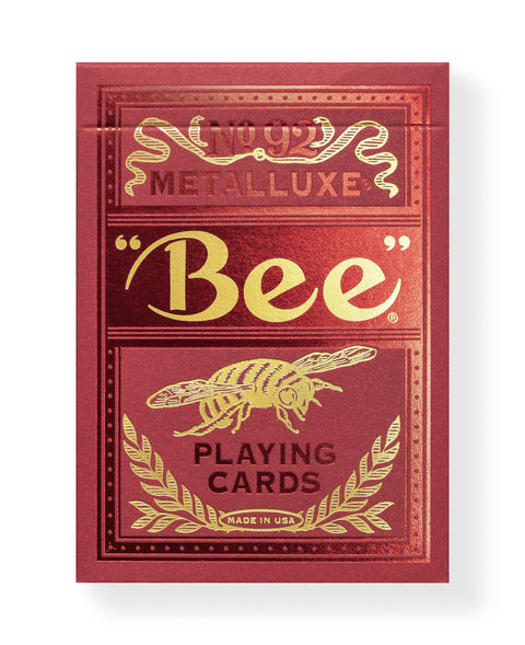 Bee: Red MetalLuxe