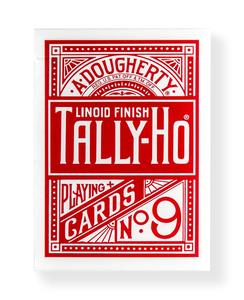 Tally-Ho Fan Back: Red