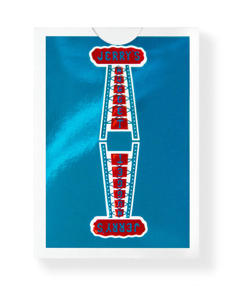 Jerry's Nugget Vintage Feel: Blue Foil