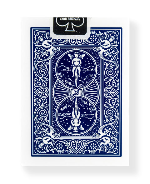 Bicycle Rider Back: Blue