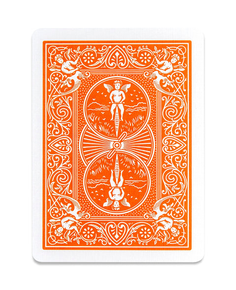Bicycle Rider Back: Orange