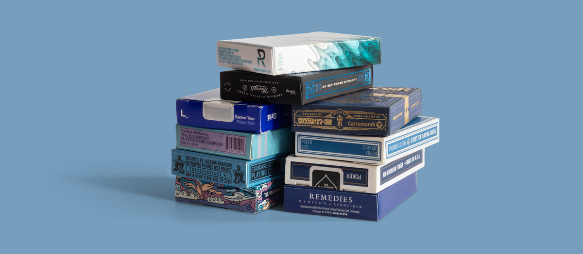 Blue Game Cards Stack Blue – King of Cards