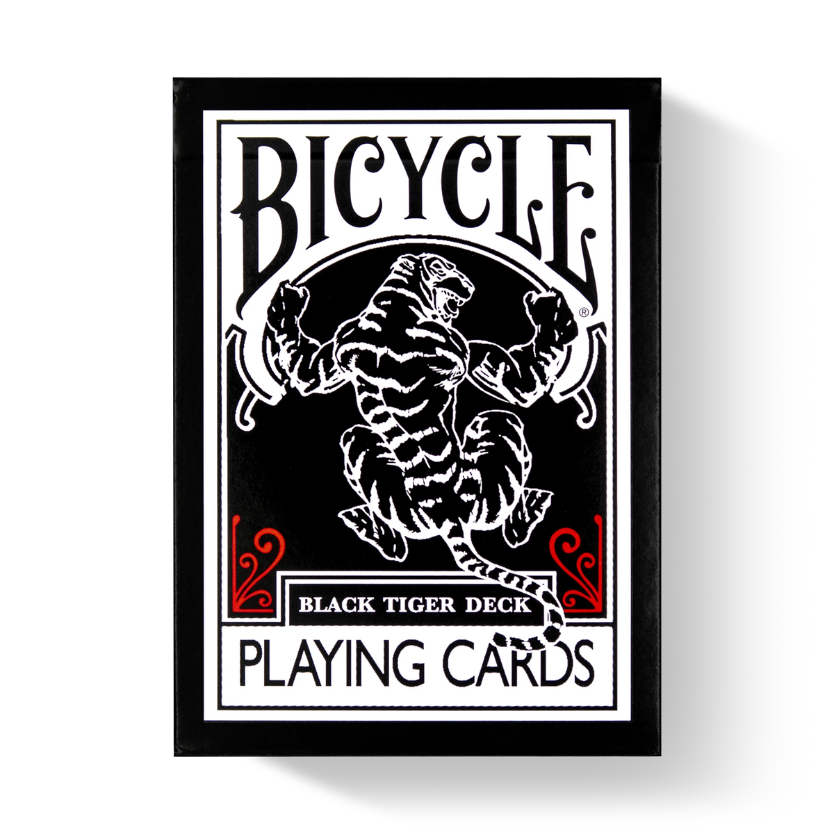 Bicycle Black Tiger: Red