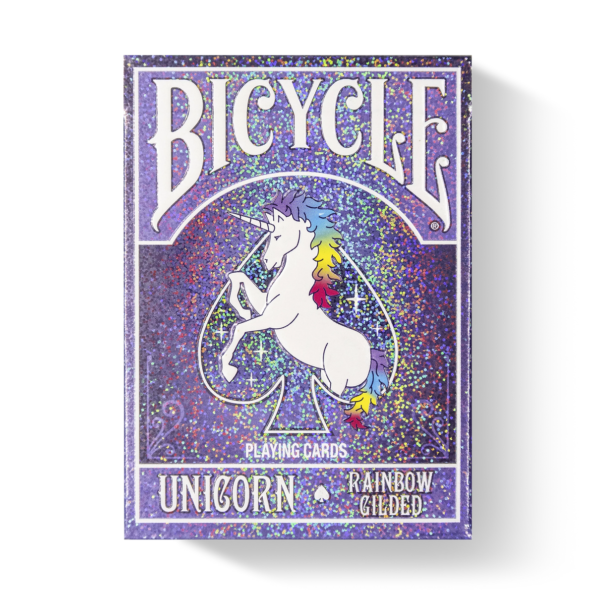 Bicycle Unicorn: Rainbow Gilded