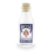 Impossible Bottle: Bicycle Rider Back Blue