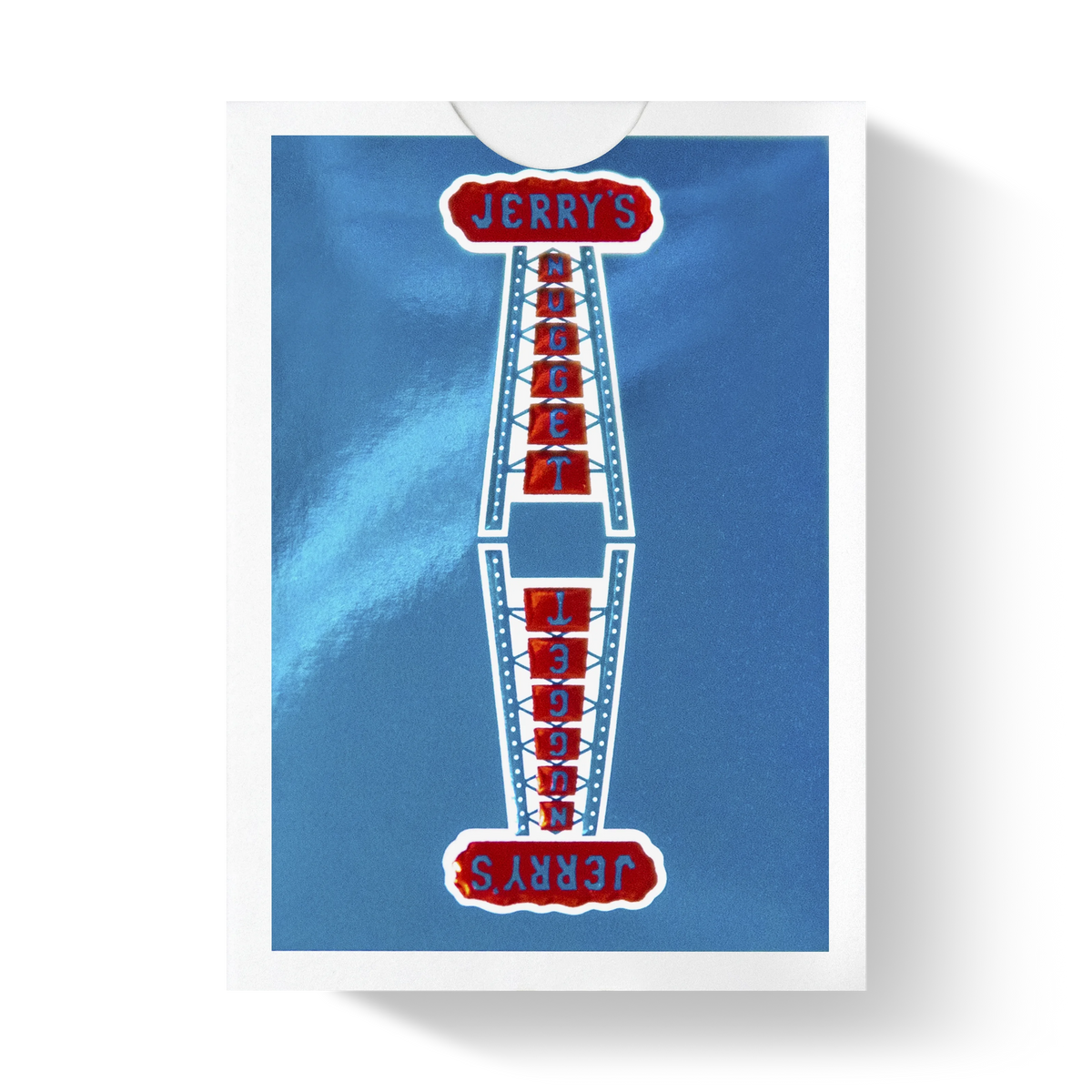 Jerry's Nugget Vintage Feel: Blue Foil