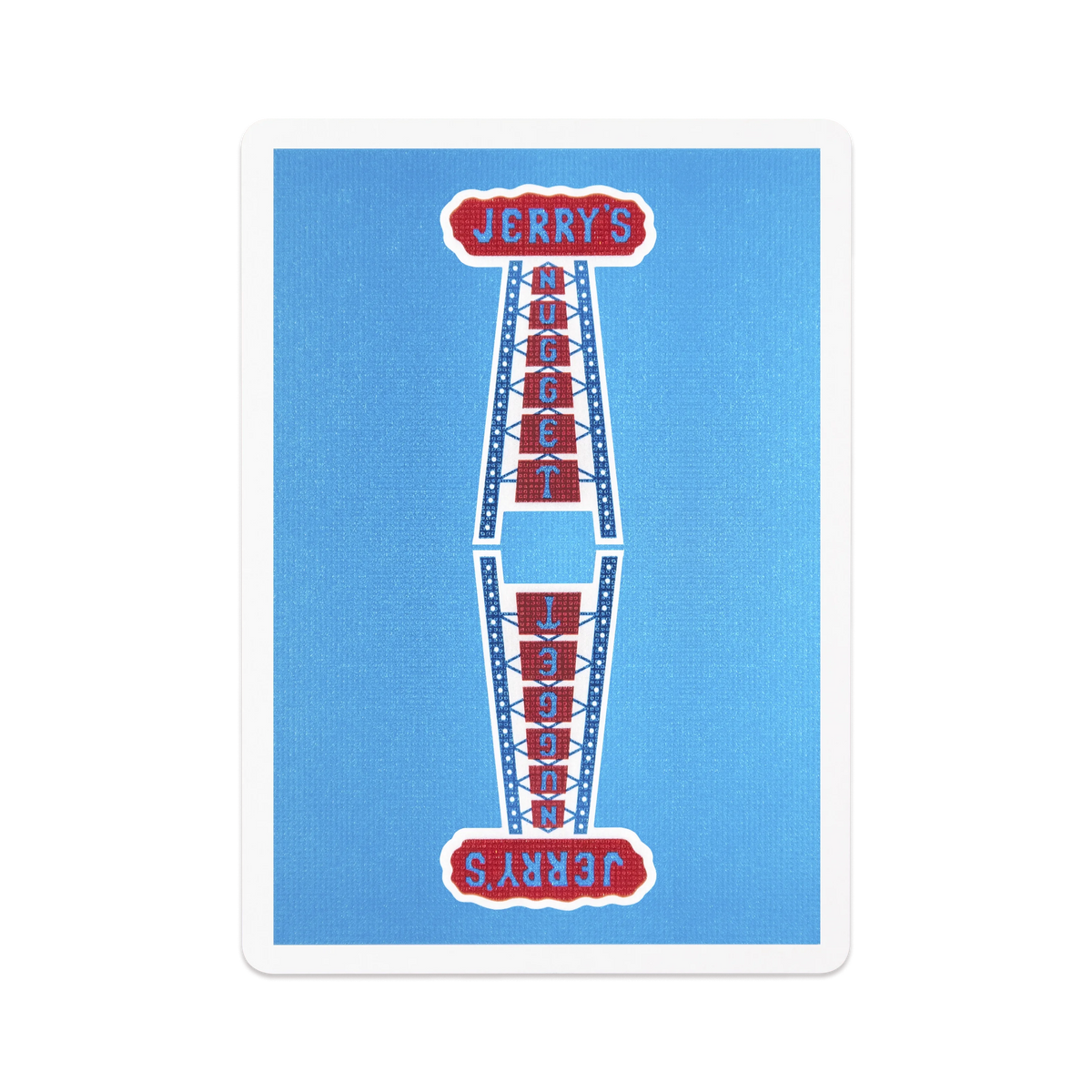 Jerry's Nugget Vintage Feel: Blue Foil