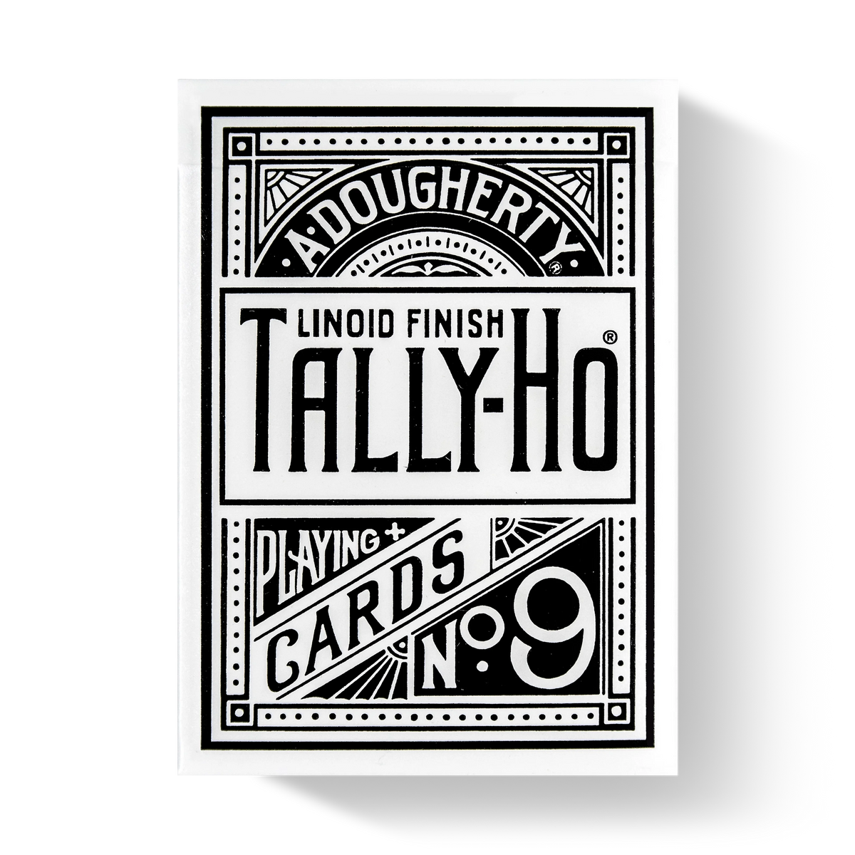 Tally-Ho Fan Back: White