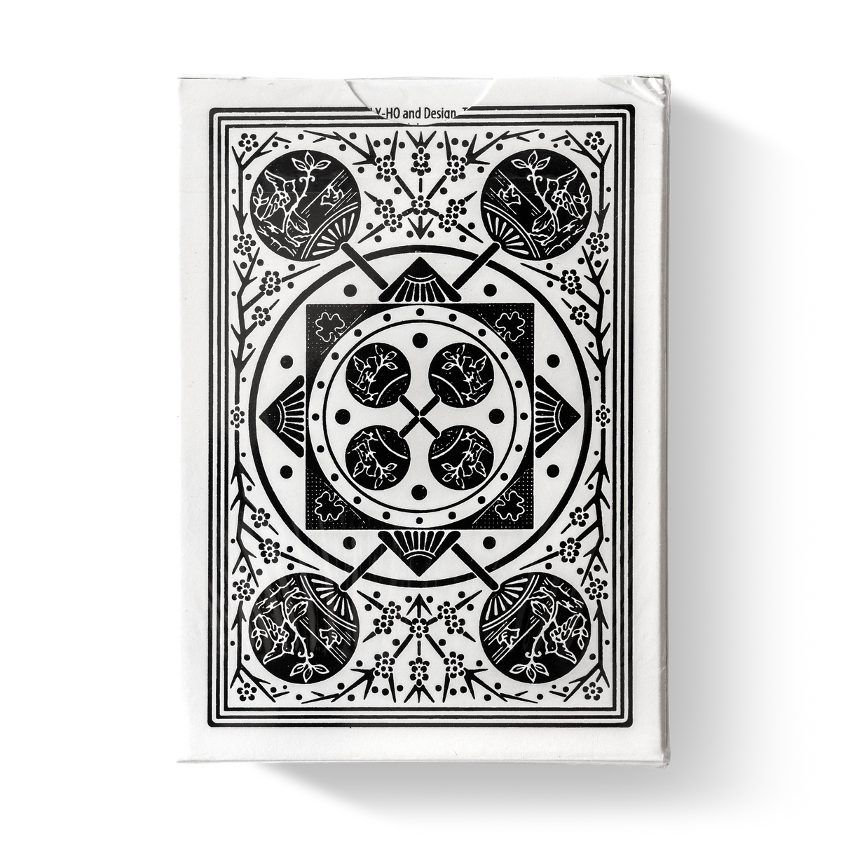 Tally-Ho Fan Back: White