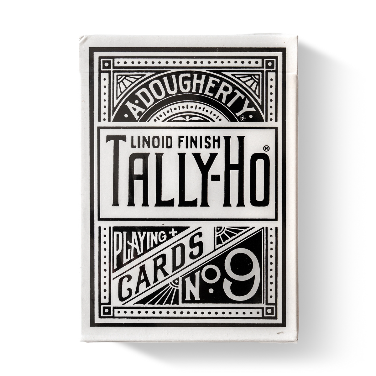 Tally-Ho Fan Back: White