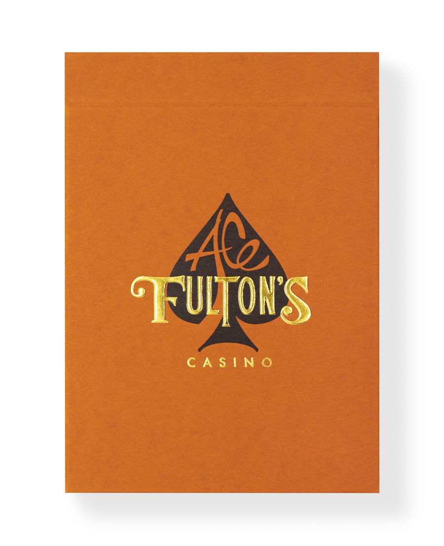 Ace Fulton's Casino: Vintage Back Orange