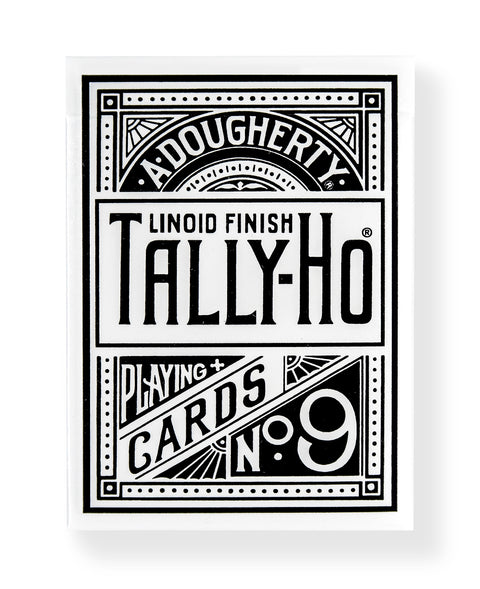 Tally-Ho Fan Back: White