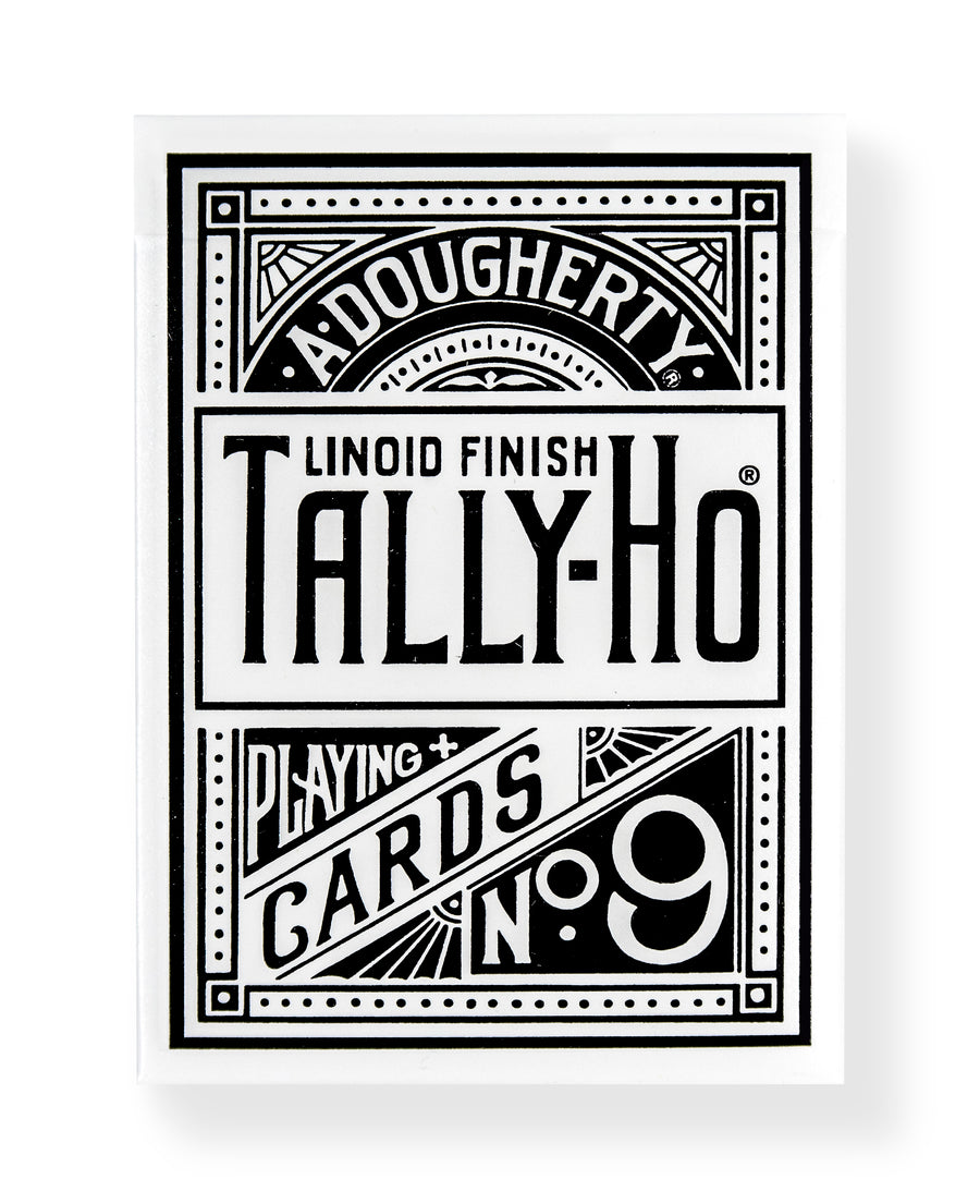 Tally-Ho Fan Back: White