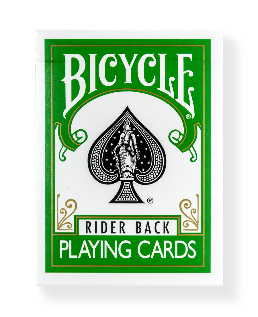 Bicycle Rider Back: Green