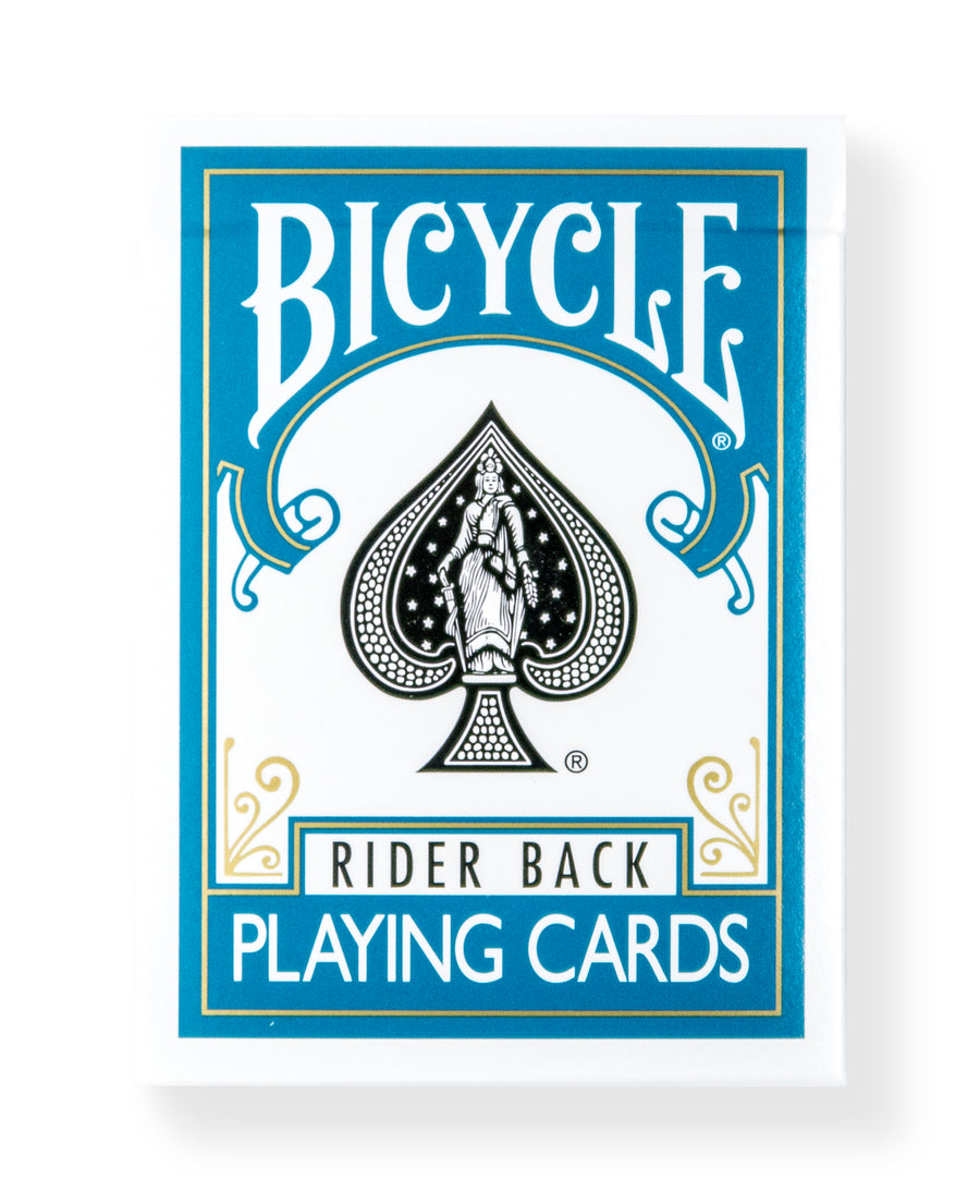 Bicycle Rider Back: Turquoise – King of Cards