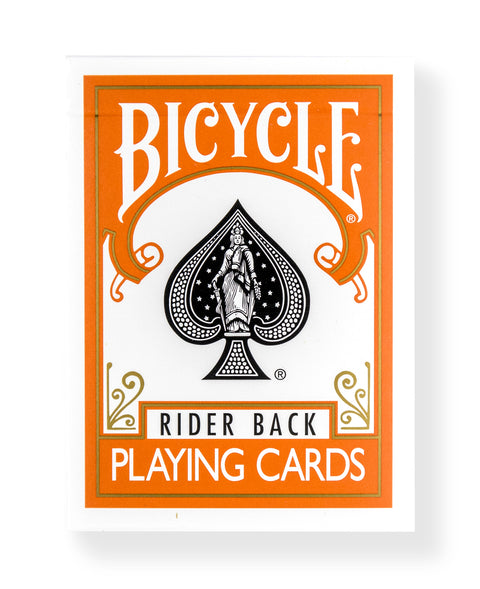 Bicycle Rider Back: Orange
